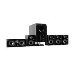 Areal 525 BK 5.1 Aktives Surround Boxen Lautsprecher Set 125 Watt RMS