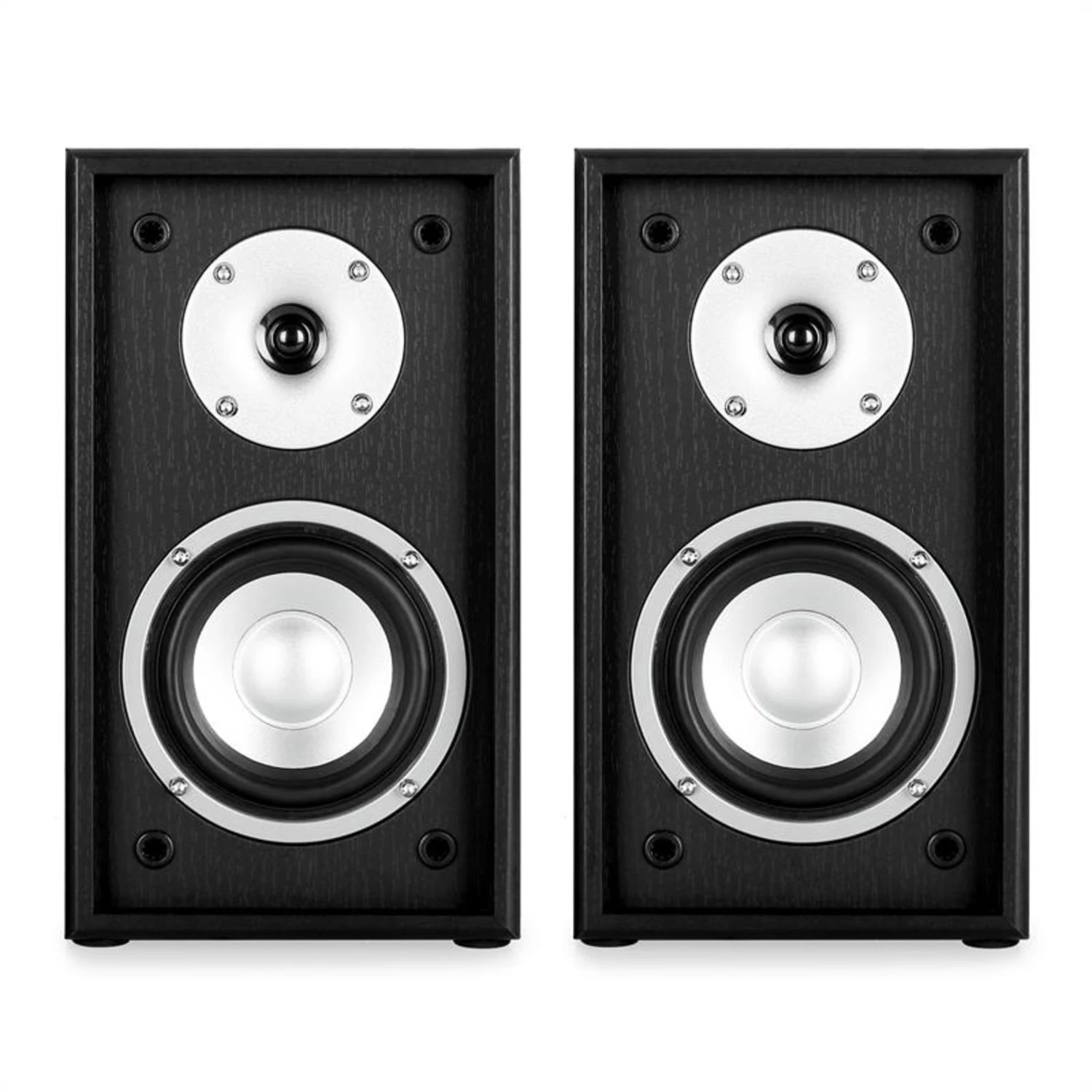 Linie-300-SF-BK Regal-Lautsprecher 70W RMS Passiv Paar Schwarz – Bild 2