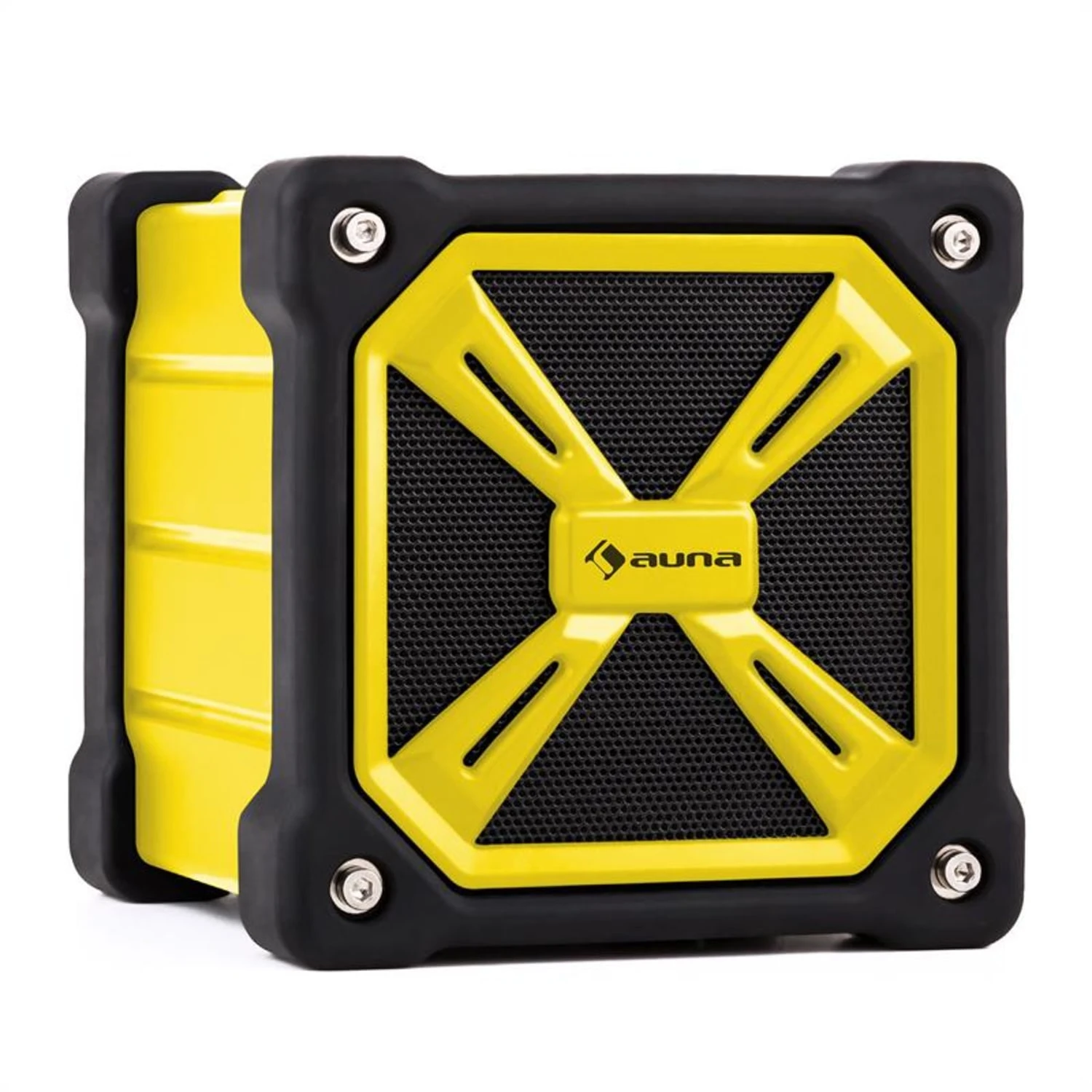 TRK-861 Bluetooth-Lautsprecher Mobil Akku Outdoor Gelb – Bild 2