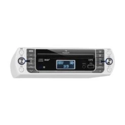 KR-400 CD Küchenradio, DAB+/PLL FM, CD/Mp3-Player Silber