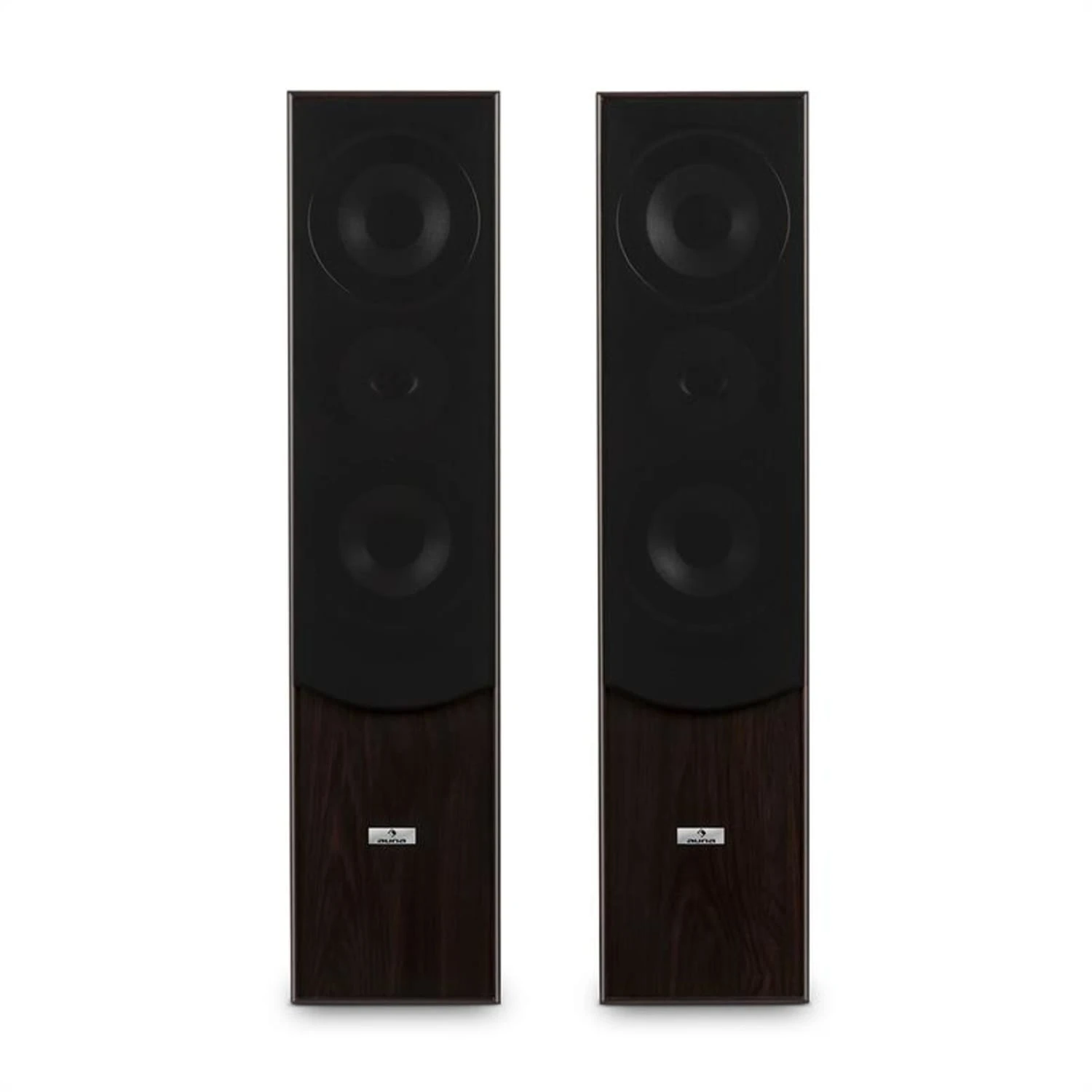 L766 3-Wege Bassreflex HiFi Boxen-Paar Walnuss – Bild 3