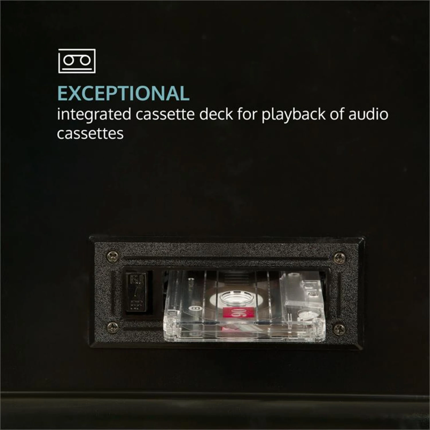 Belle Epoque 1908 Retro-Stereoanlage Plattenspieler USB CD MP3 – Bild 5