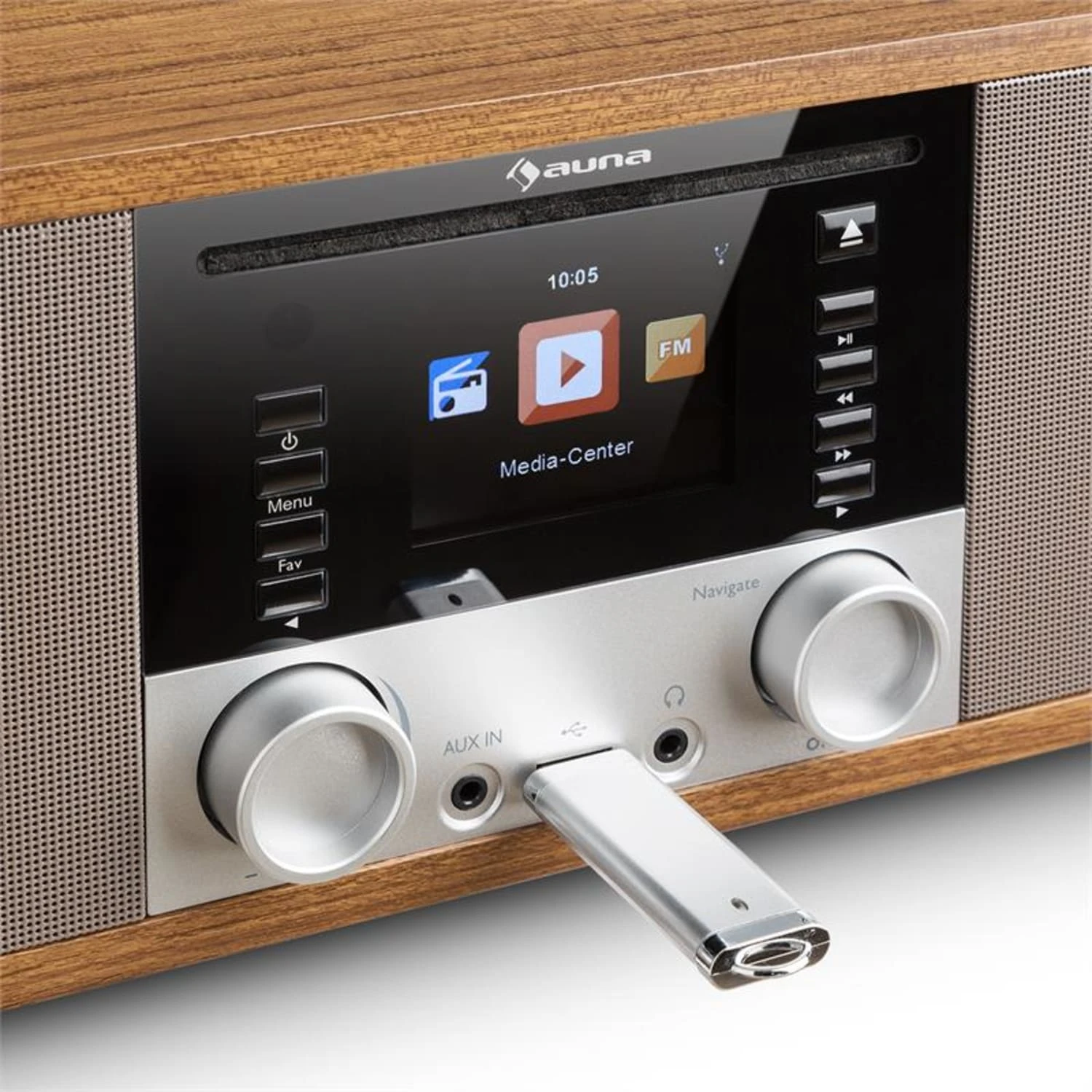 IR-190 Internetradio CD-Player WiFi UPnP USB Fernbedienung – Bild 8