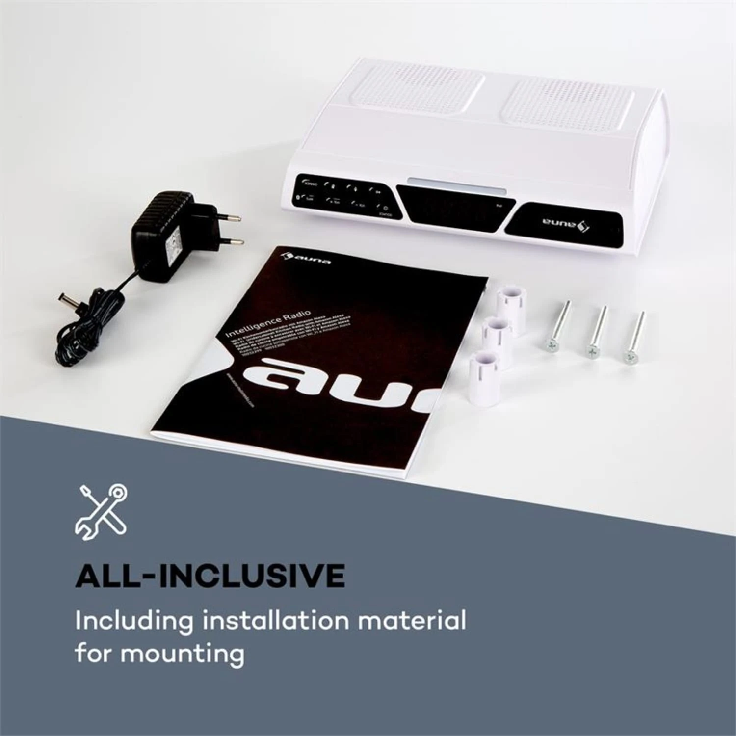 Intelligence Radio Mit Alexa Bluetooth WLAN Freisprecheinrichtung Weiß – Bild 8