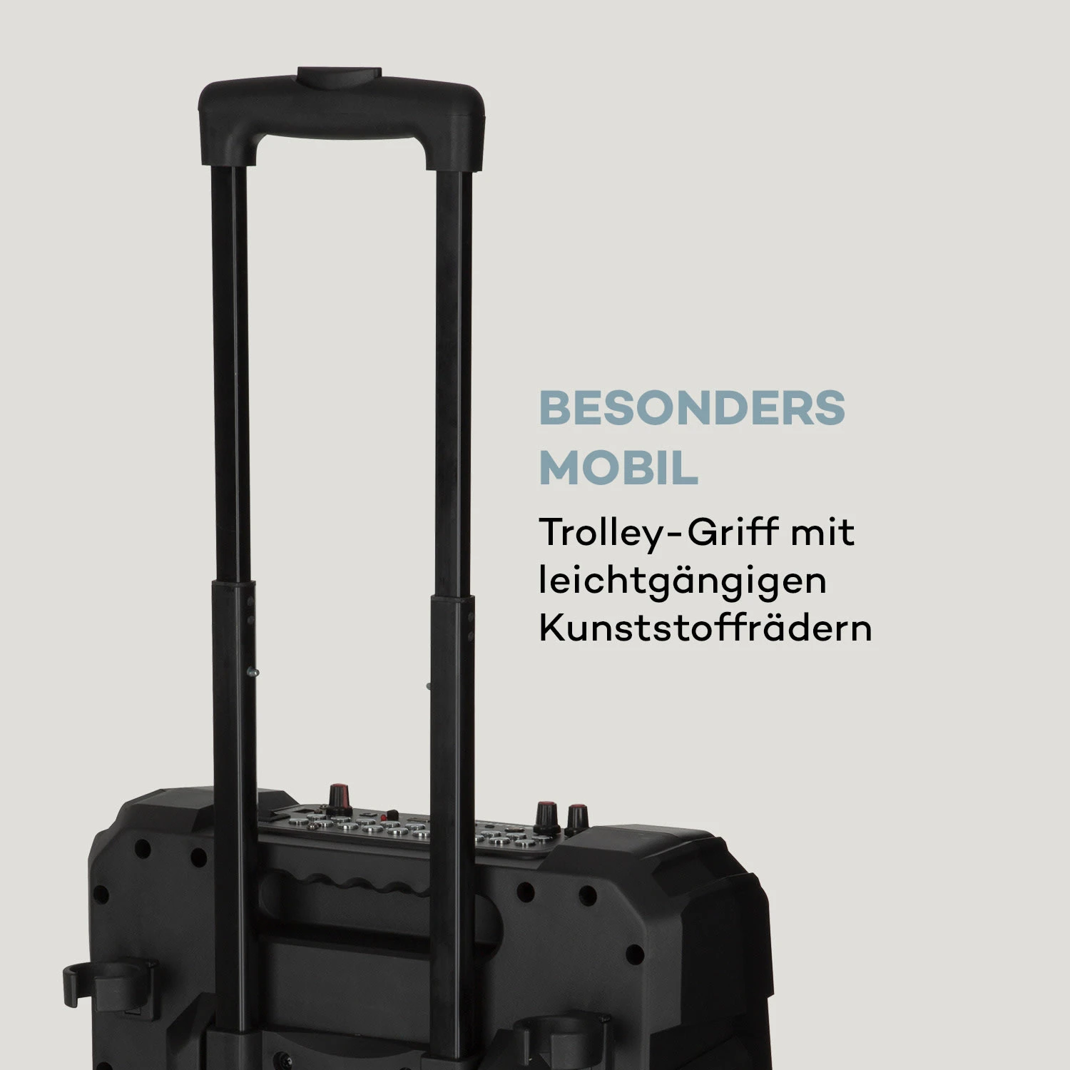 CenterStage 8 Mobiler Karaoke-Lautsprecher, 40 W, 14,1" Display, Funk-Mikro – Bild 8