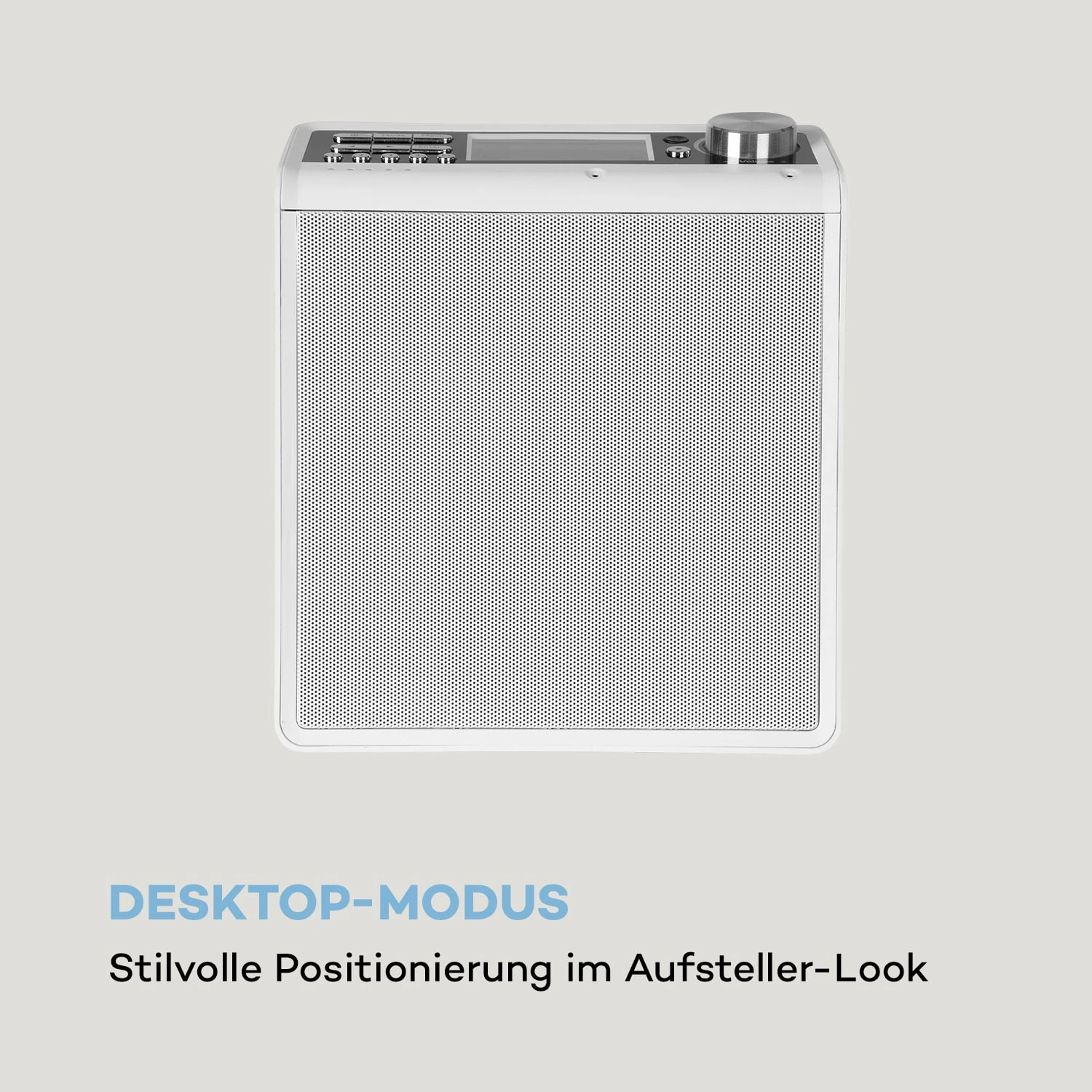 Intelligence DAB+ Küchenradio, Alexa-VoiceControl, Spotify, BT, Weiß – Bild 7