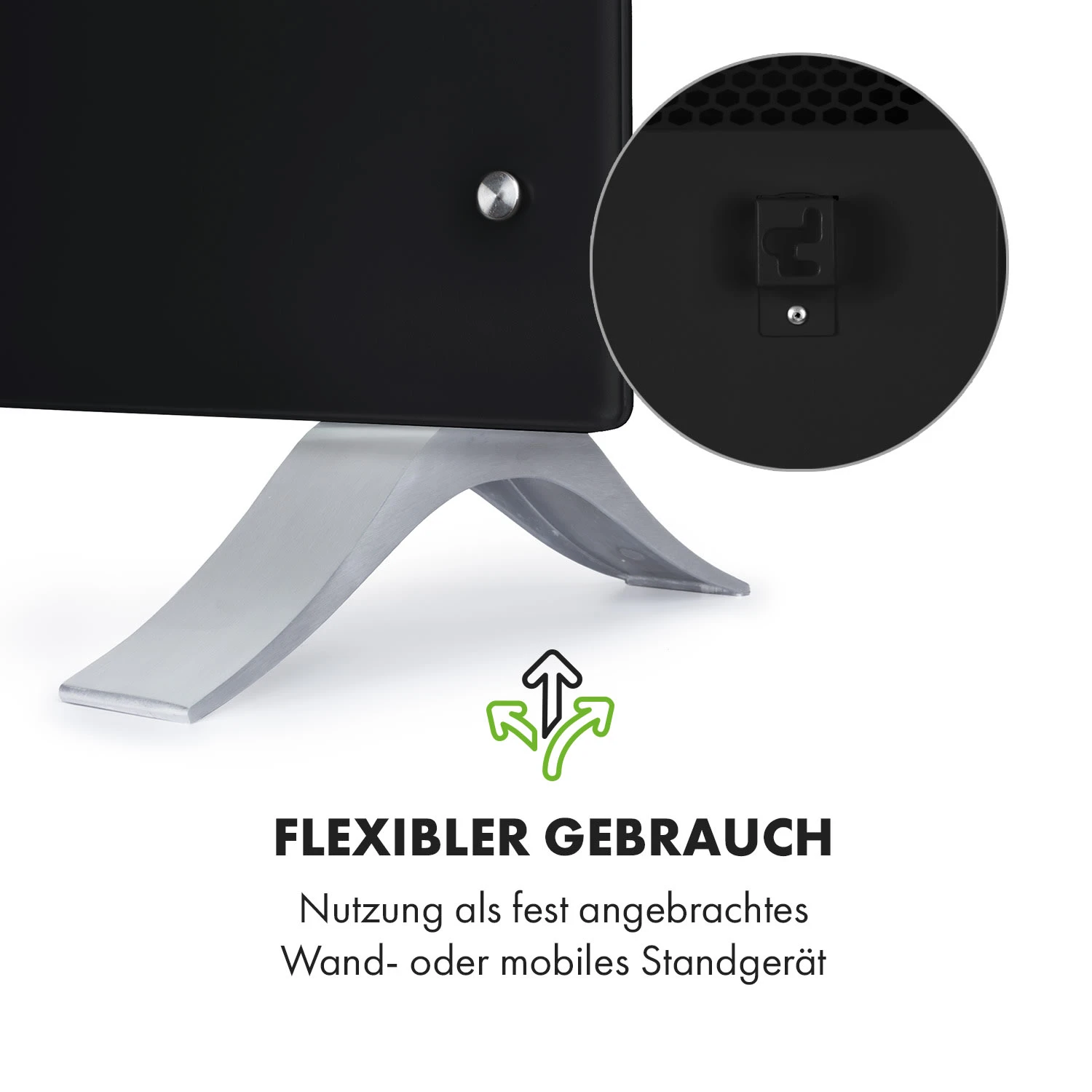 Bornholm Curved Ambient Konvektions-Heizgerät 1000/2000 W – Bild 4