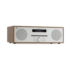 Silver Star CD-DAB 2x20W Max. Slot-In CD-Player DAB+ BT Alu Braun