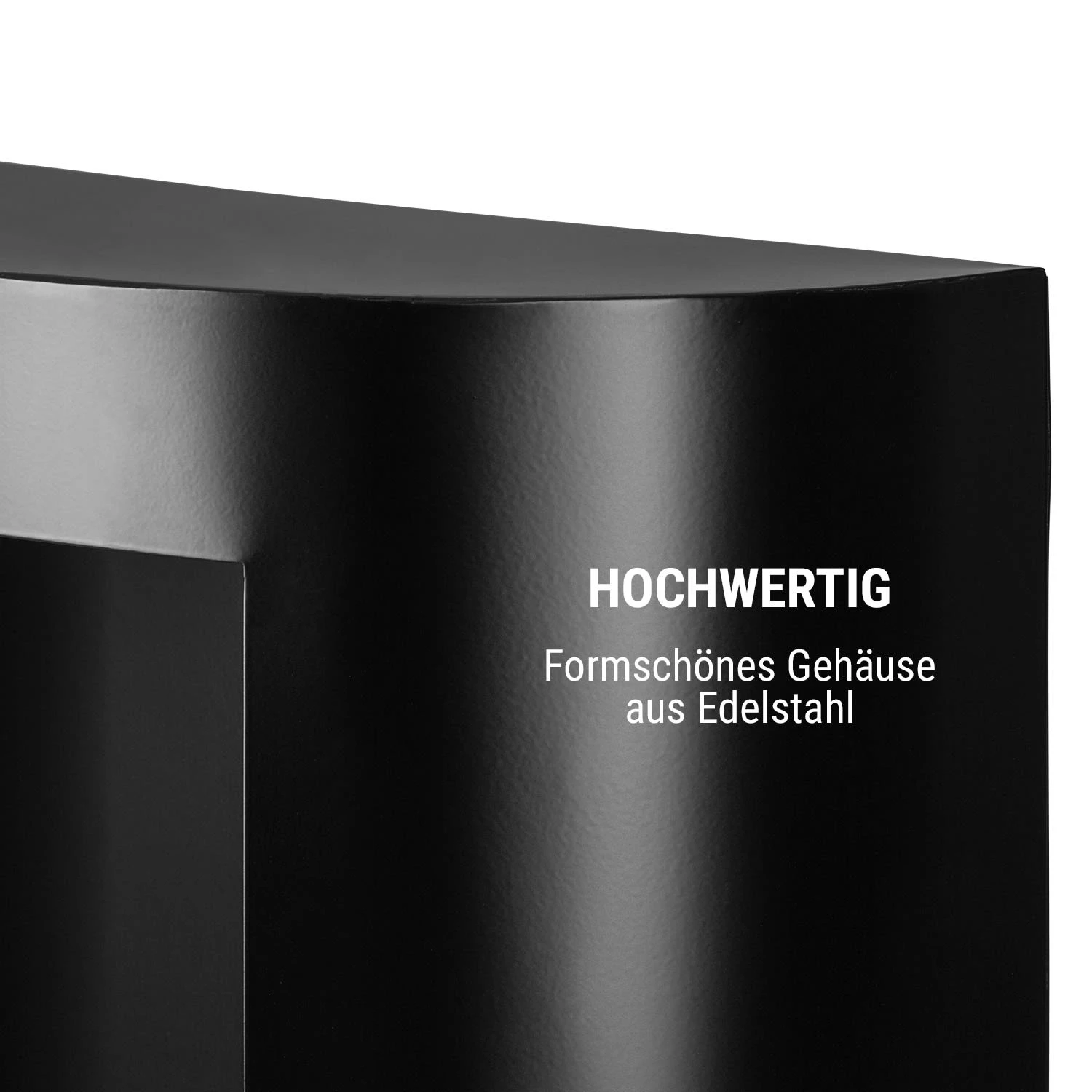 Phantasma Tower Ethanol-Kamin Sicherheitsbrenner Löschhilfe Schwarz – Bild 4