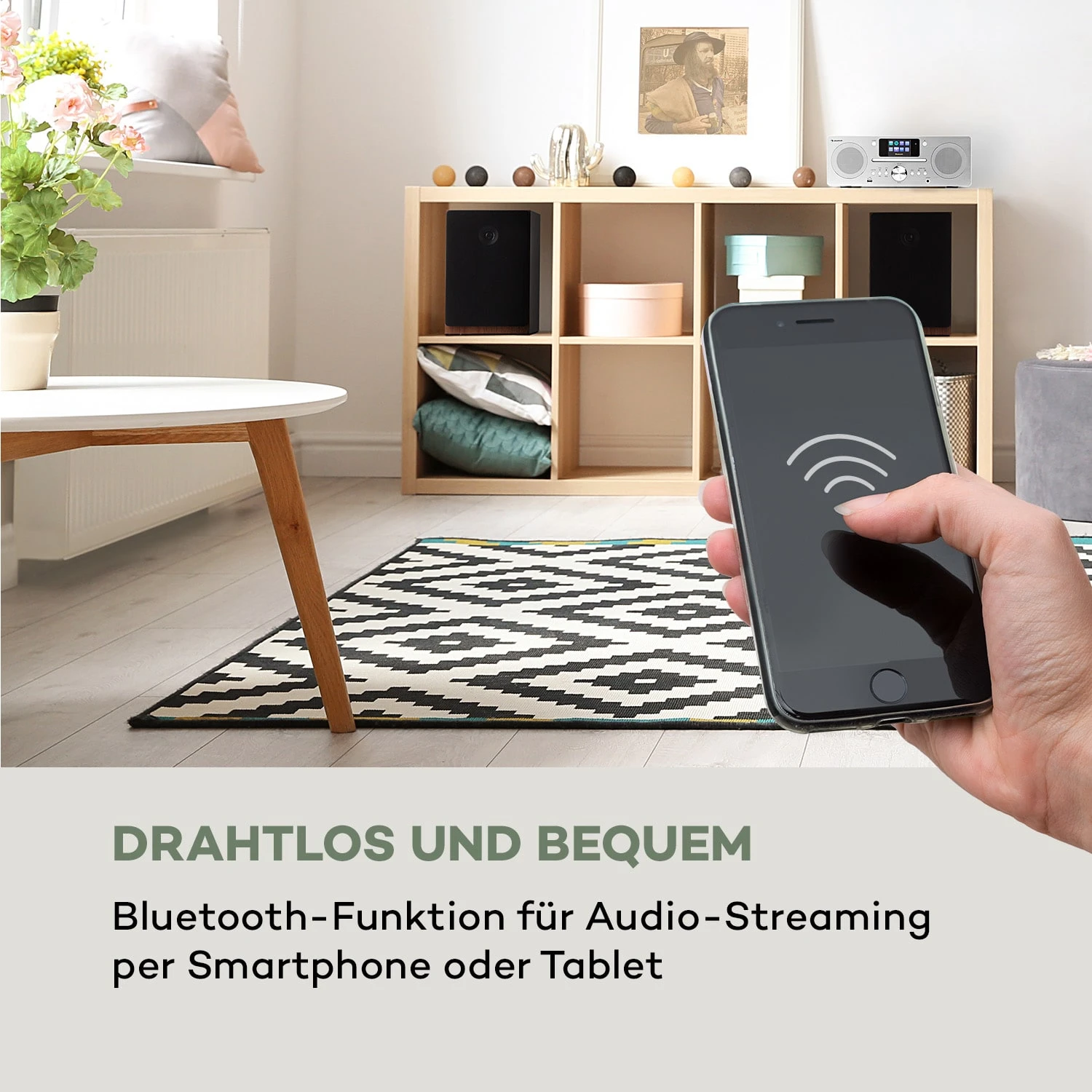 Harvard Kompaktanlage Internet-/DAB+ Und UKW-Radio CD-Player Bluetooth – Bild 5