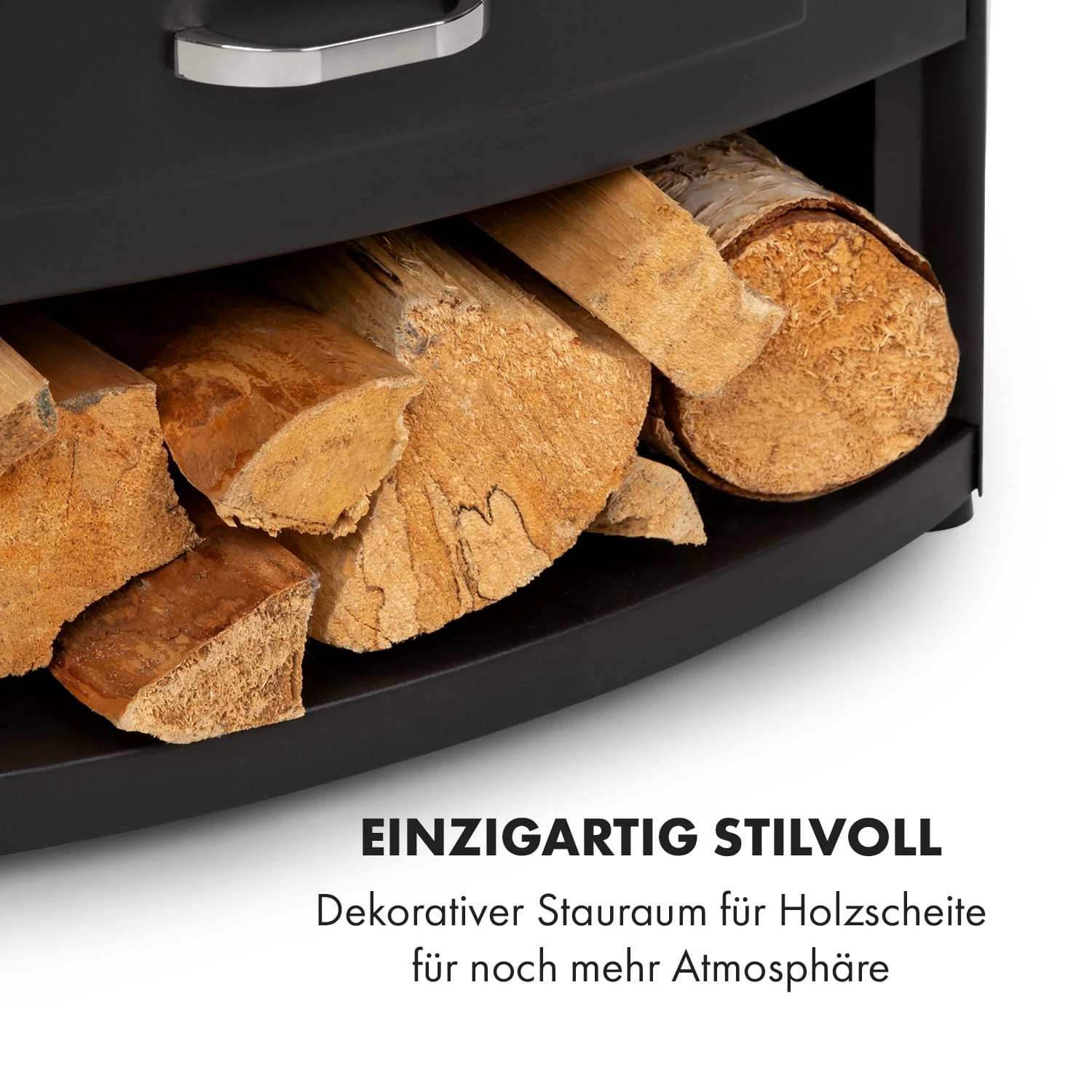 Bormio S Elektrischer Kamin 950/1900W Thermostat Wochentimer – Bild 7