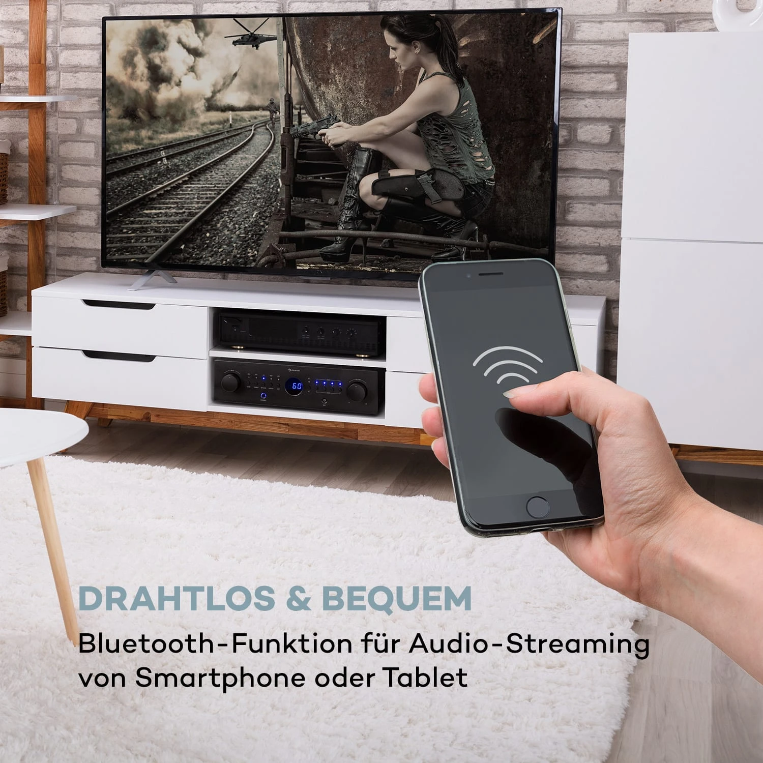 AMP-CD950 DG Digital-Multikanal-Verstärker 8x100W RMS BT Opt.-In – Bild 4