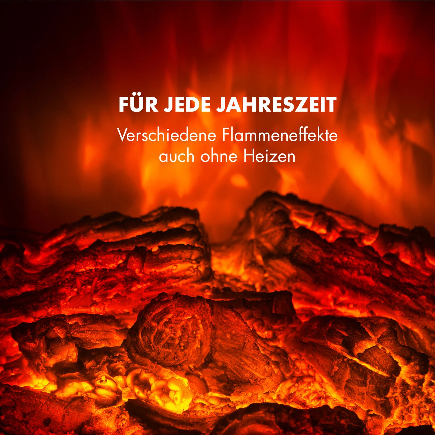 Bormio Smart Elektrokamin 950/1900W Thermostat Wochentimer – Bild 8