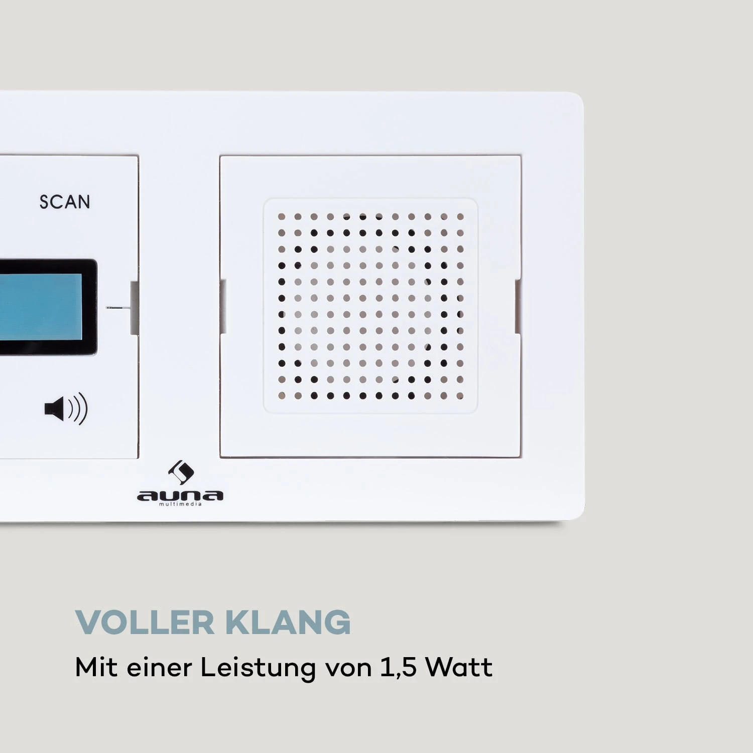 Auna DigiPlug UP Unterputz-Radio DAB+/FM BT LC-Display – Bild 7
