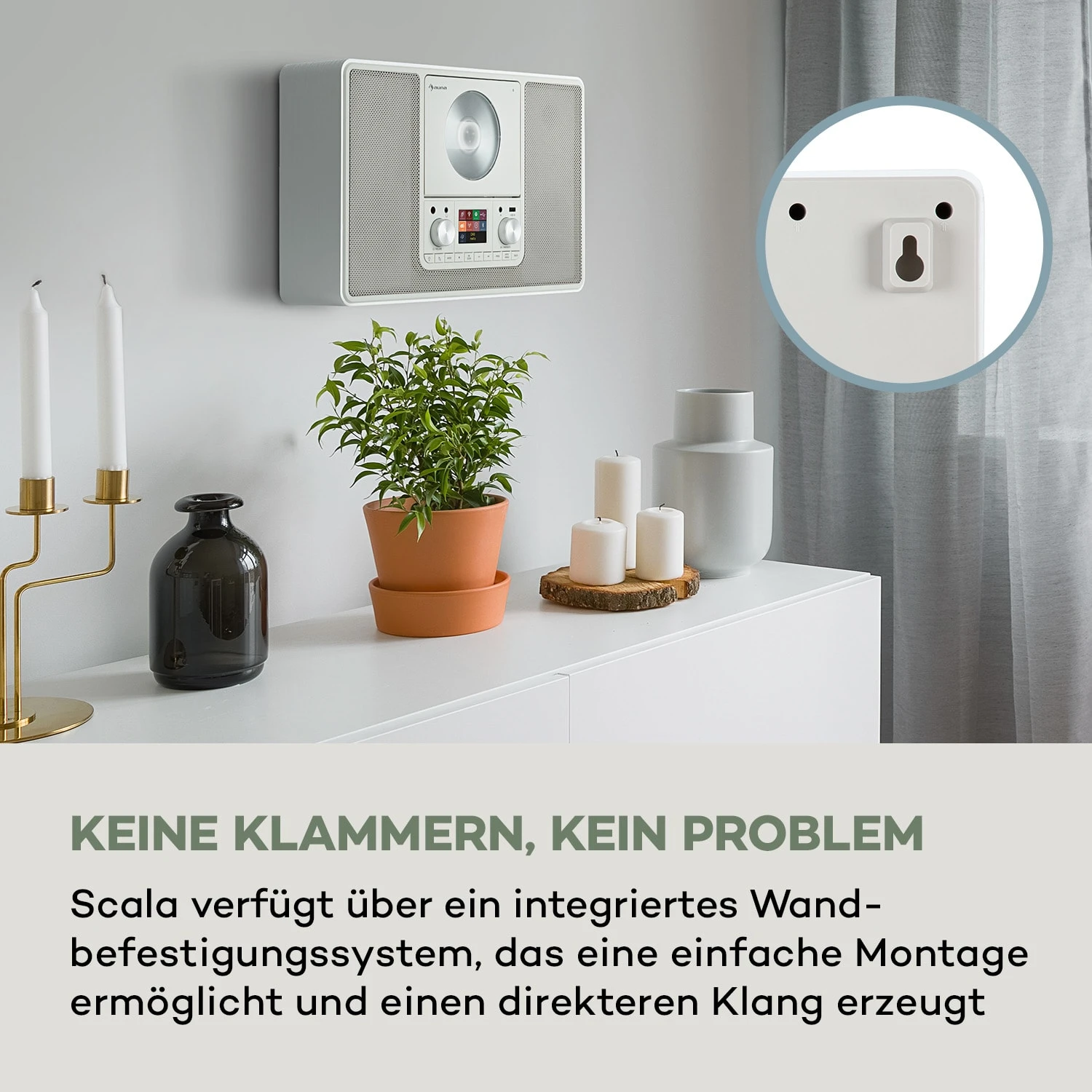 Scala VCD-IR Internetradio WLAN CD BT MP3 DAB+ UKW Radio – Bild 5