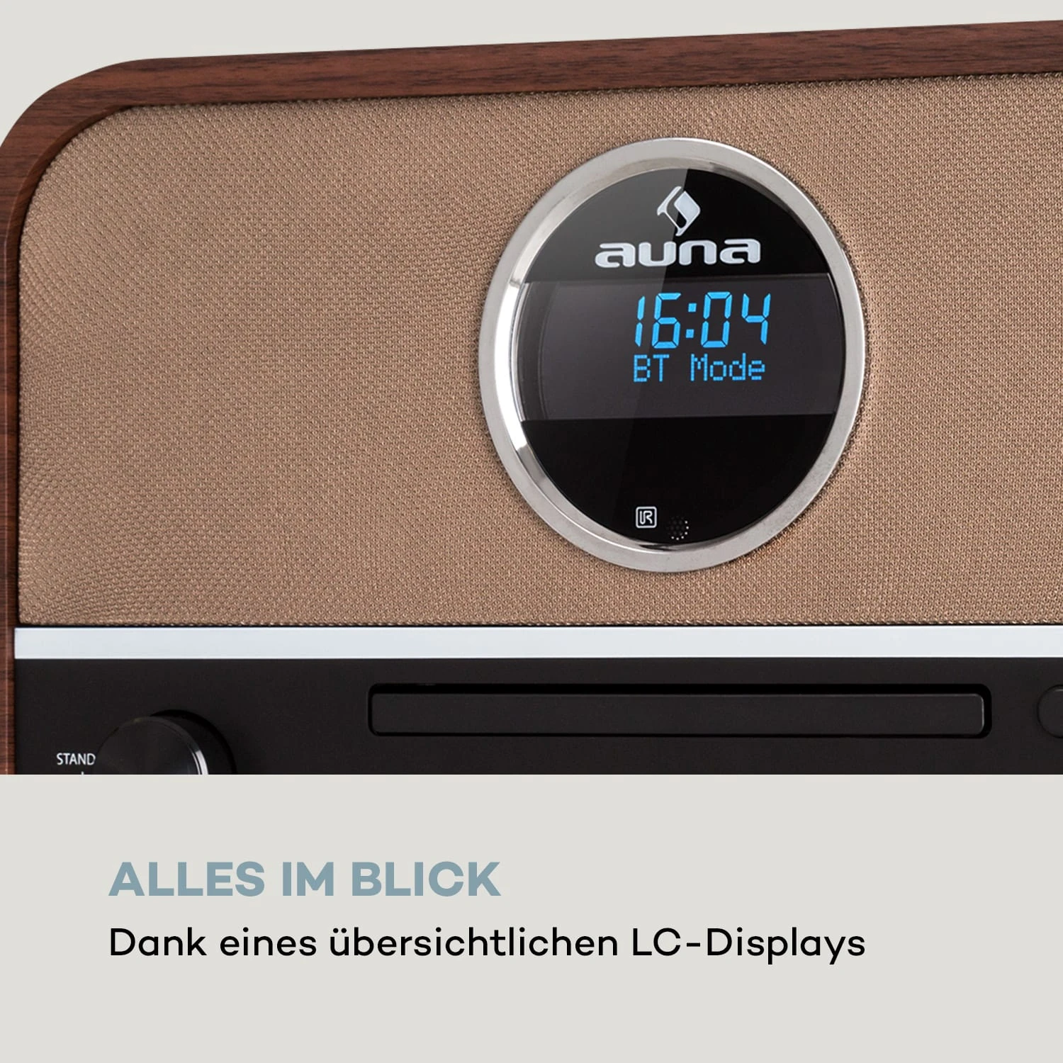 Auna Columbia DAB Radio 60 W CD-Player DAB+/UKW-Tuner USB-Aufnahme Bluetooth – Bild 6
