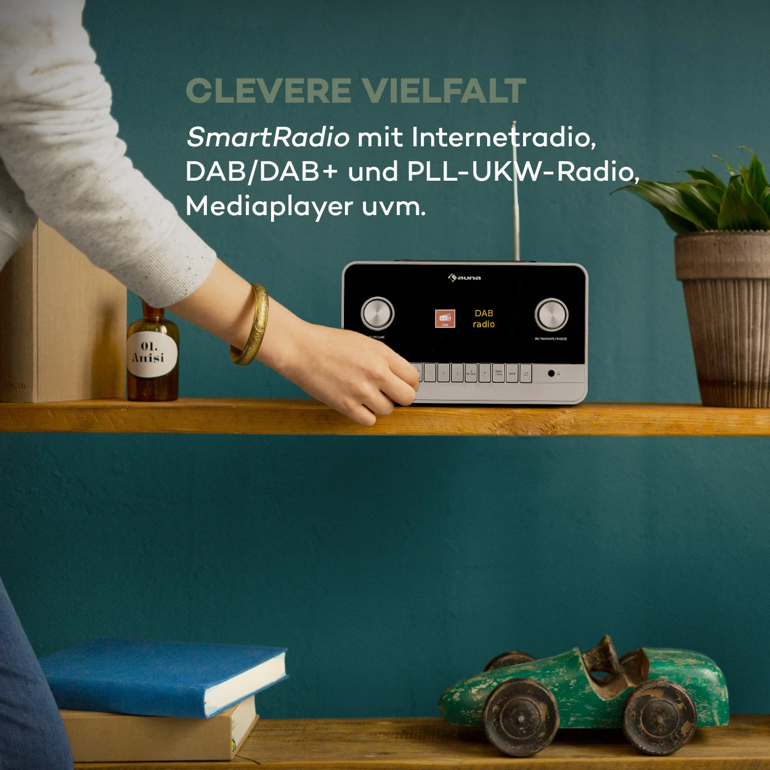 Connect 150 MKII 2.1-Internetradio DAB+/FM Spotify BT 2,8" TFT-Display – Bild 2