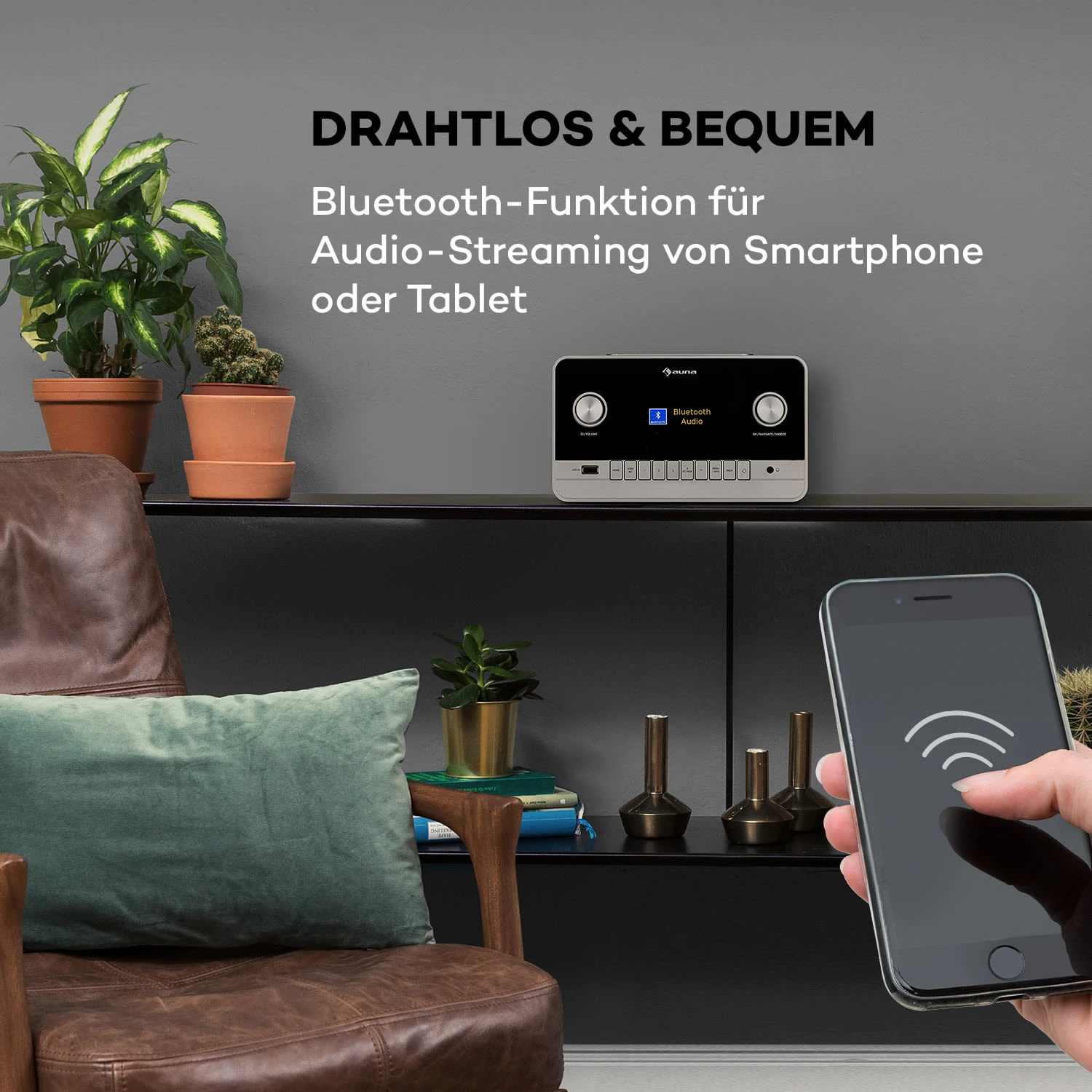 Connect 150 MKII 2.1-Internetradio DAB+/FM Spotify BT 2,8" TFT-Display – Bild 4