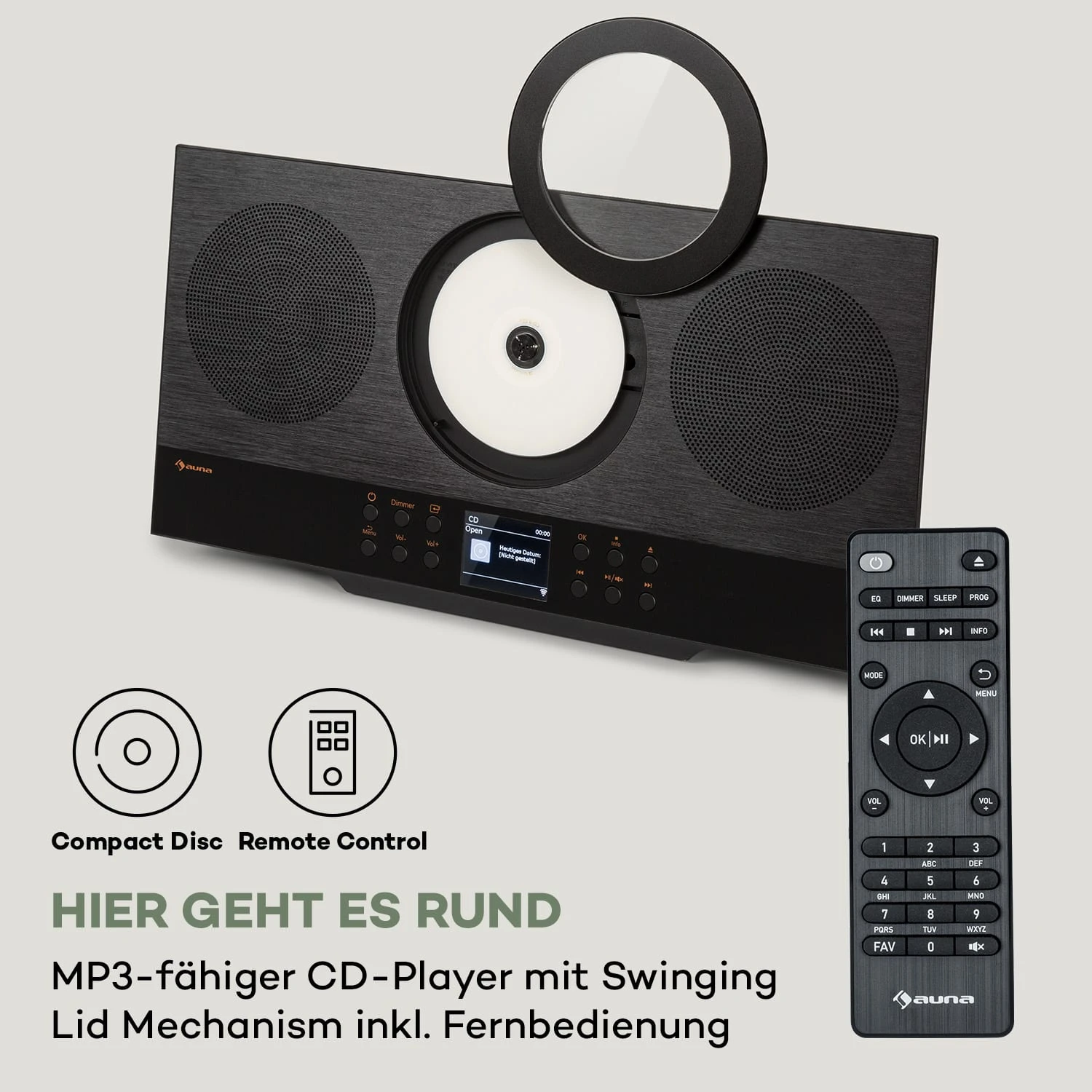 Silver Star CD-HiFi-Receiver Verstärker Internet/DAB+/FM-Radio CD-Player WiFi – Bild 3