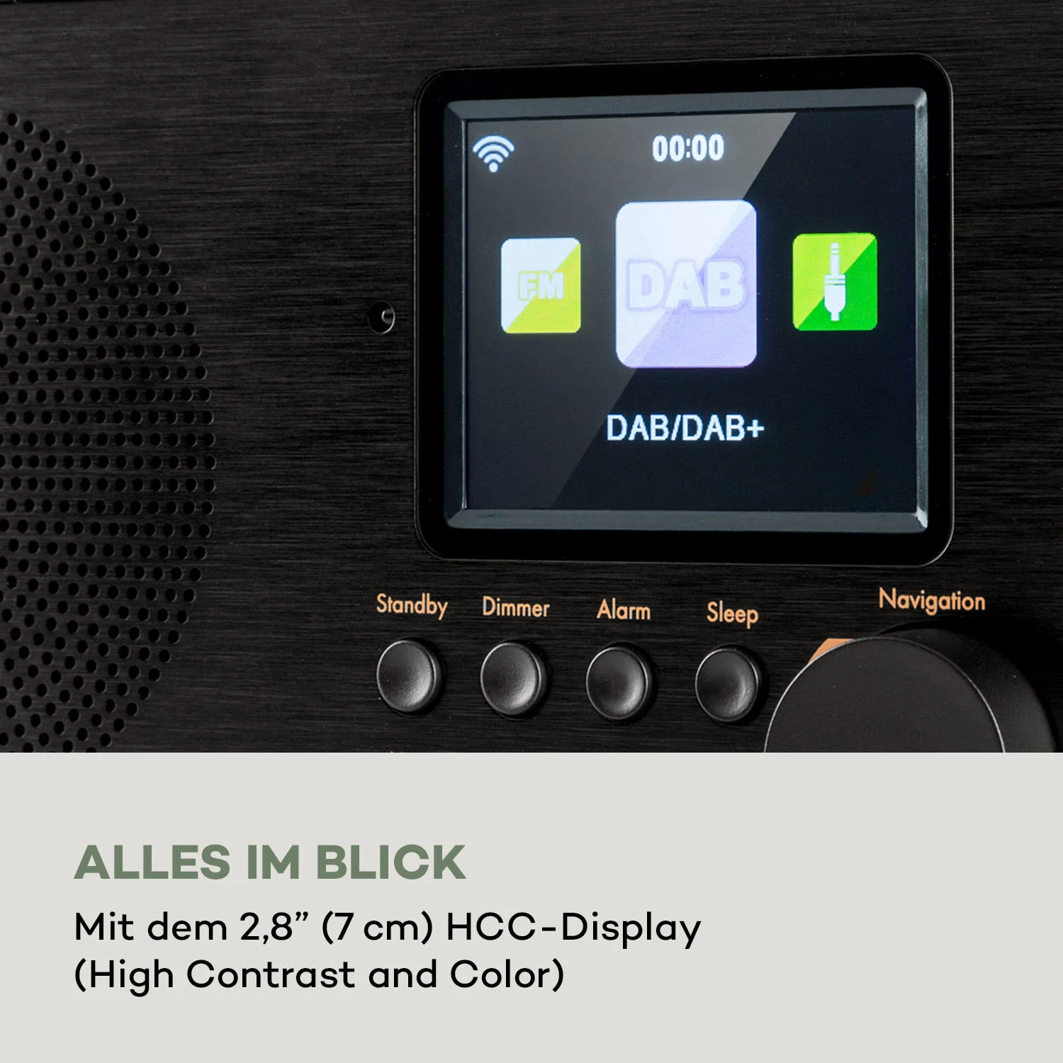 Silver Star Mini Internet DAB+/UKW Radio WiFi BT USB App-Steuerung – Bild 5