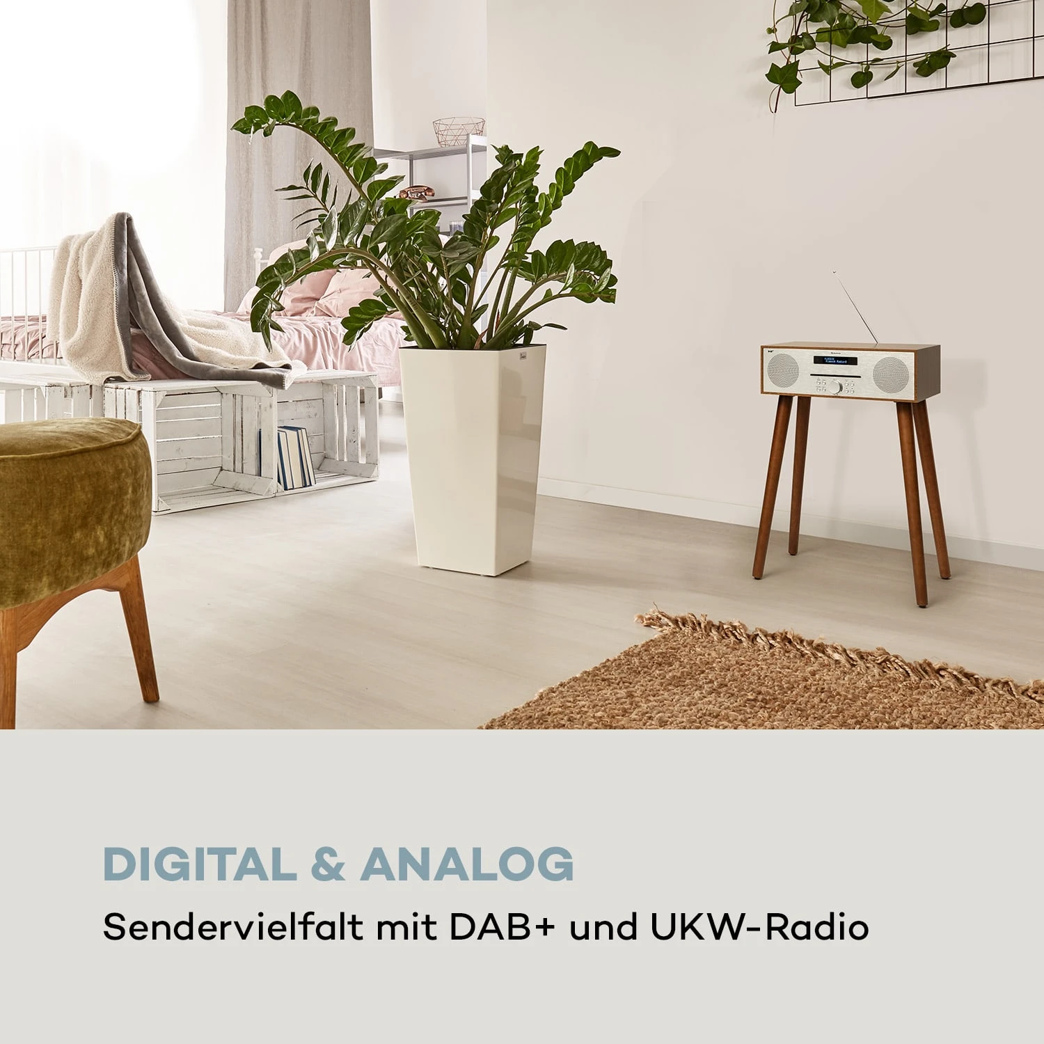 Silver Star CD-DAB 2x10W Max. Slot-In CD-Player DAB+ BT Alu – Bild 2