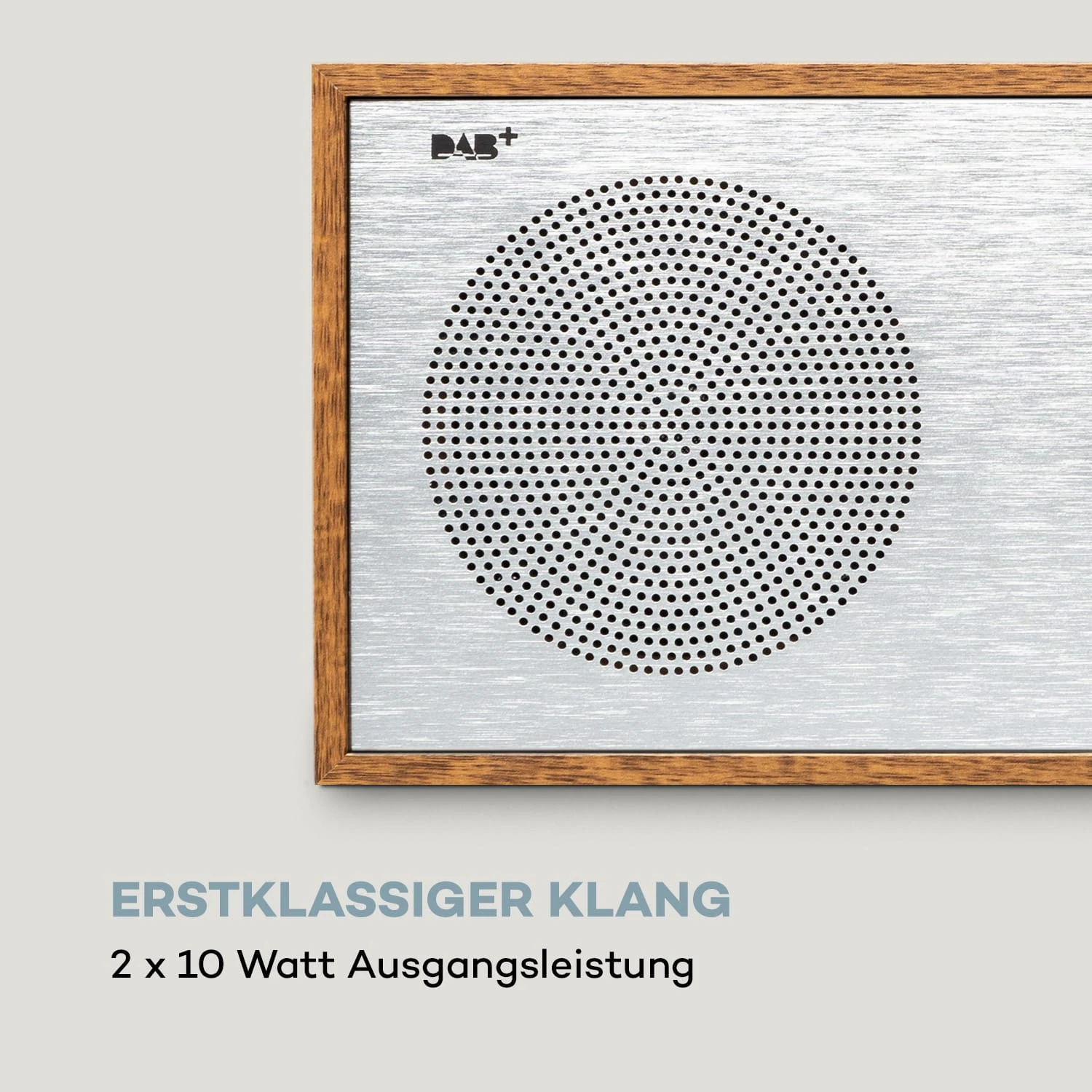Silver Star CD-DAB 2x10W Max. Slot-In CD-Player DAB+ BT Alu – Bild 5