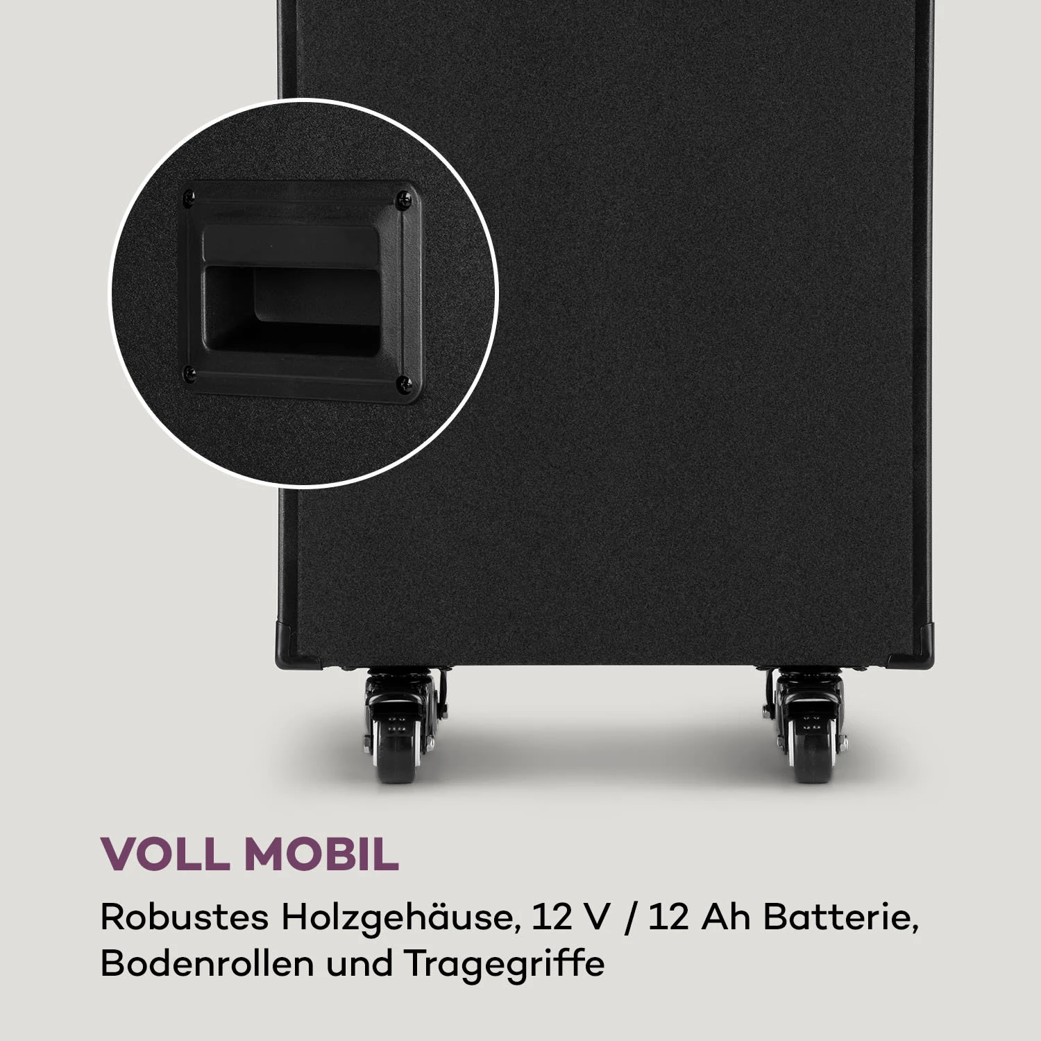 Pro Spin 10 Karaoke-System 14,1" Touch-Display 2xMic WiFi BT USB HDMI – Bild 7